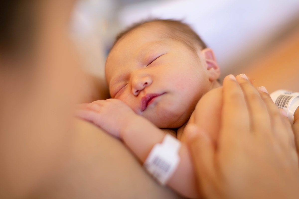 Image of neonatal newborn baby