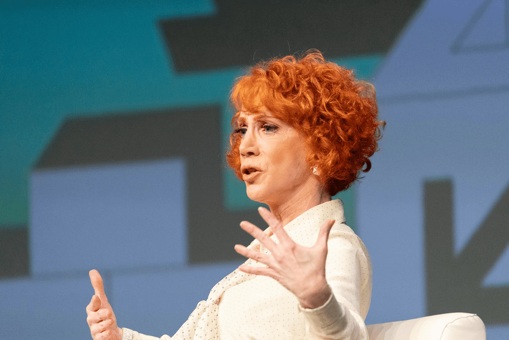 Actress KAthy Griffin goes public with her diagnosis of complex PTSD.