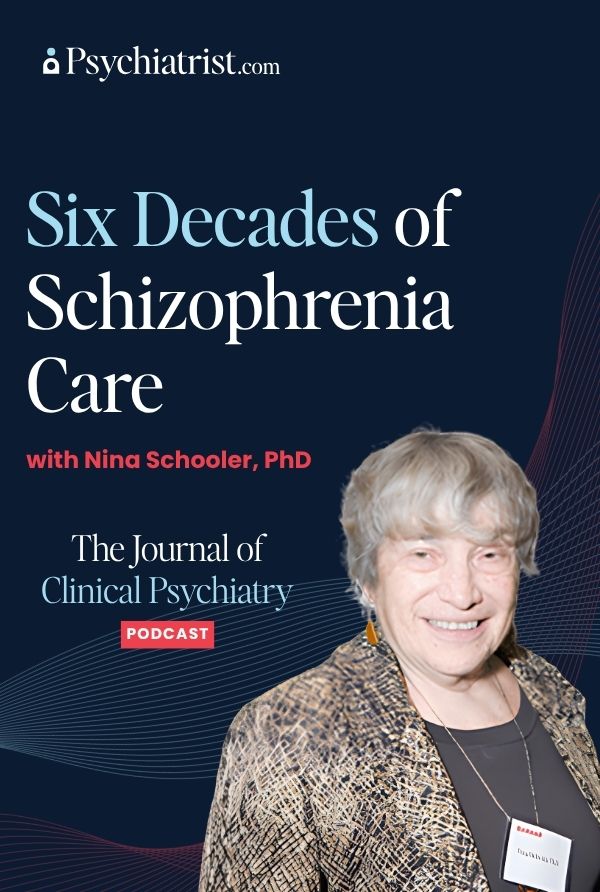 Psychiatric researcher Nina Schooler, PhD, expert in schizophrenia care